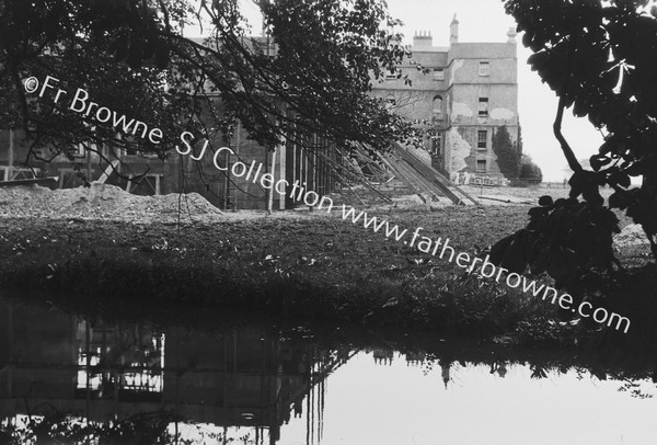 JUNIORS' BUILDING IN COURSE OF ERECTION RATHFARNHAM CASTLE